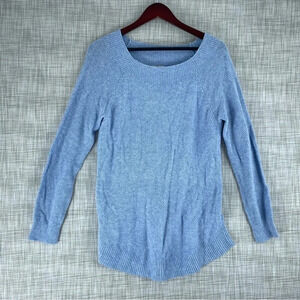 Loft Sweater Womens Size M long sleeve pullover Blue 2792